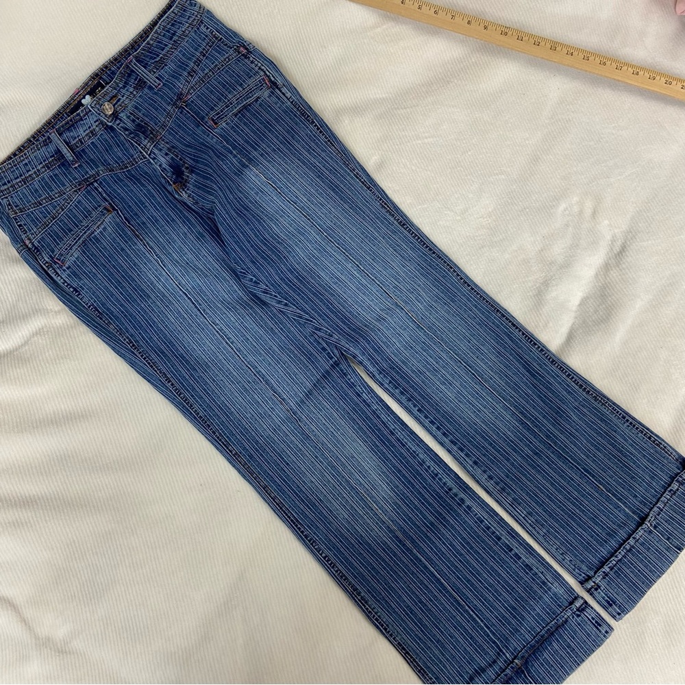 Luxury Blues Stretchy Flair Jeans size 13/14